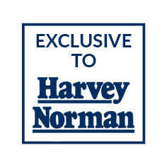 Exclusive to Harvey Norman