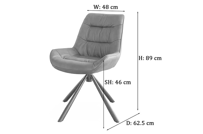 Bas Dining Chair Dimensions