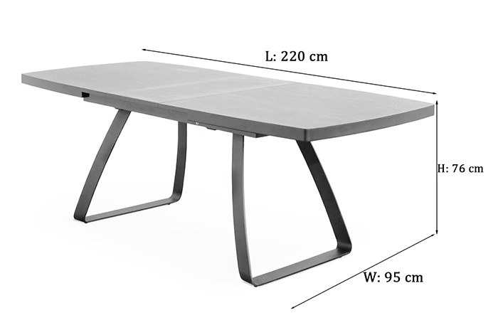 Bas Dining Table Dimensions