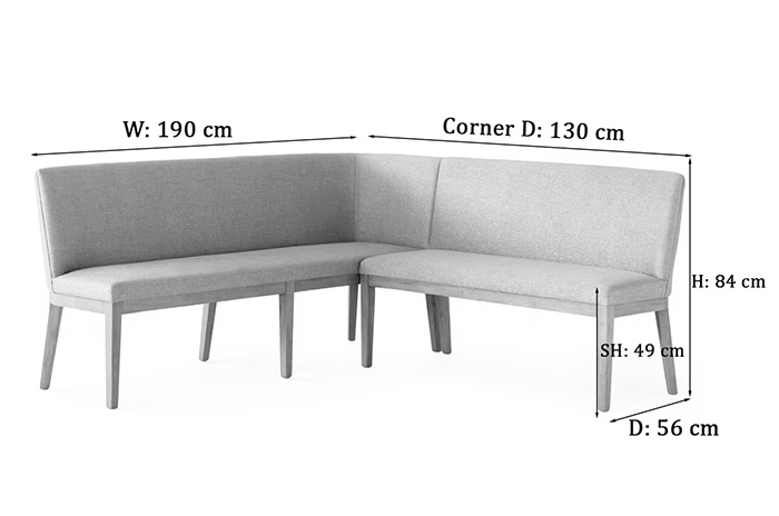 flavia bench dimensions
