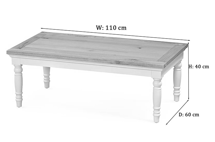 juliette coffee table dimensions