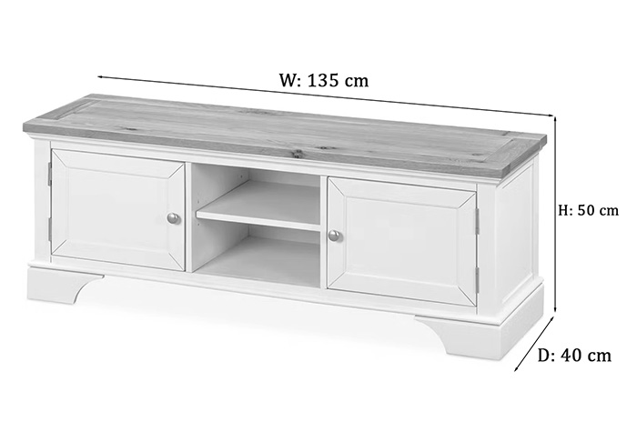 juliette tv unit dimensions
