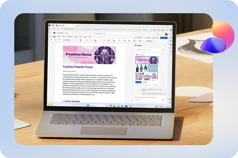 Better together with Designer in PowerPoint and Word