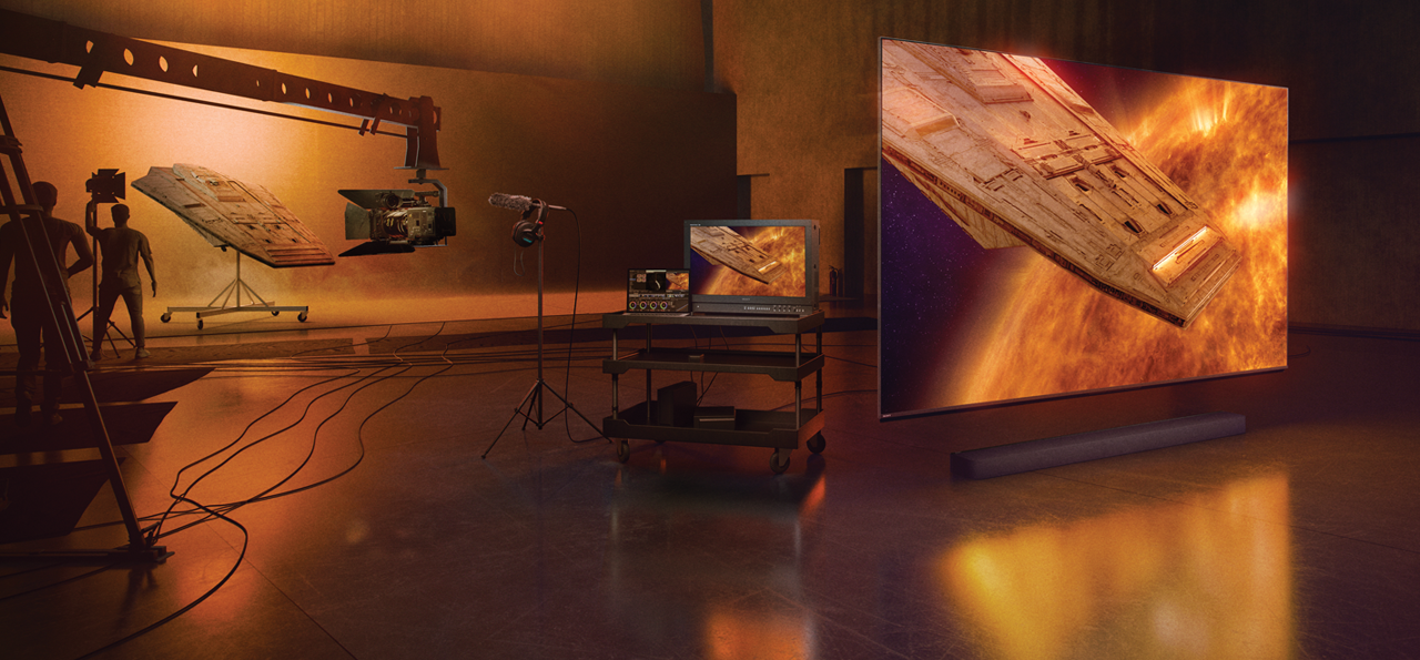 From lens to living room