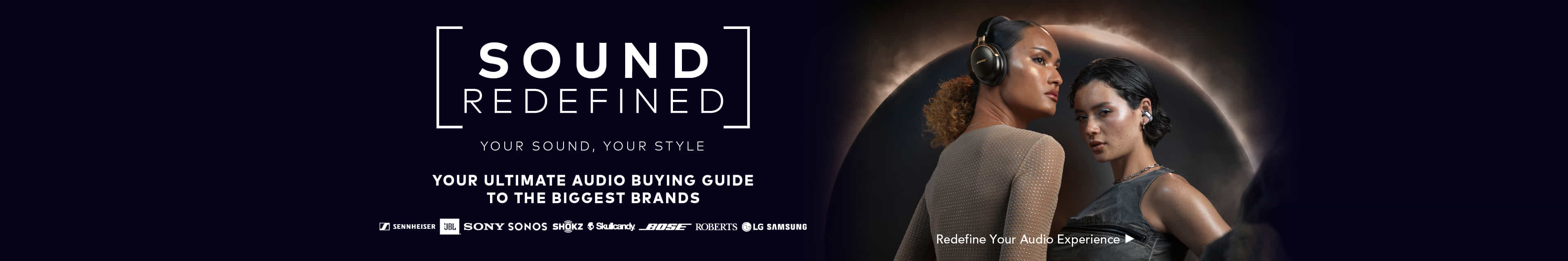 Sound Redefined Banner