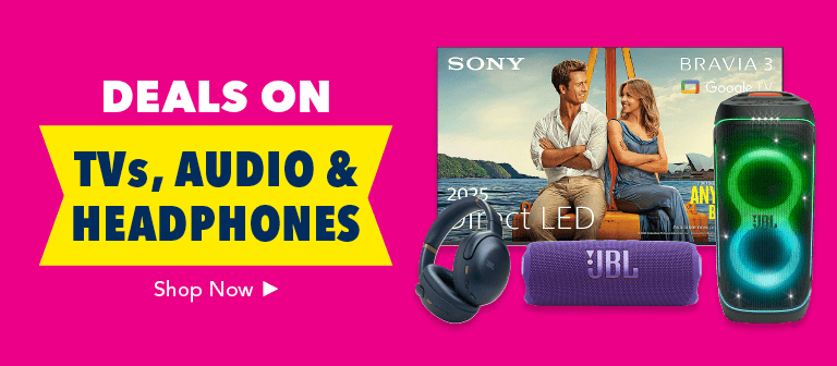 Deals on TVs, Audio and Headphones