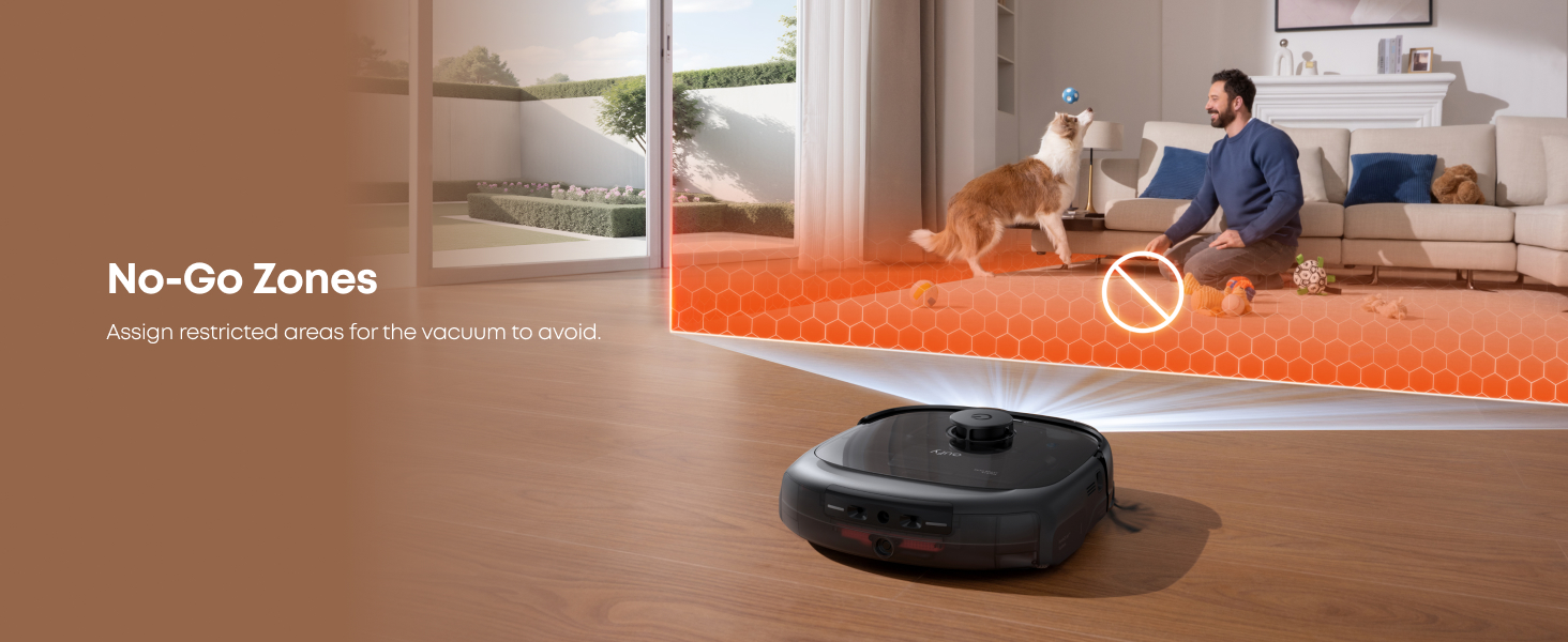 Eufy E25 No-Go Zones