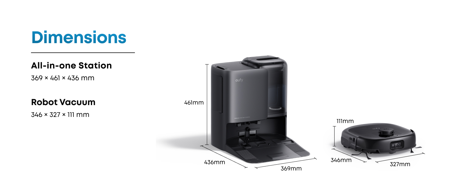 Eufy E25 Dimensions
