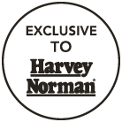 EXCLUSIVE TO Harvey Norman