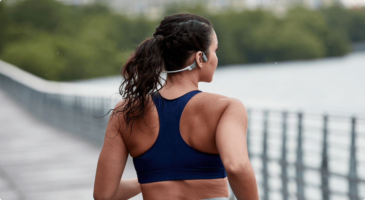 Shokz OpenRun Open Ear Wireless Sports Headphone | Blue Eclipse -Home Appliances 38 S805 ST BL 3