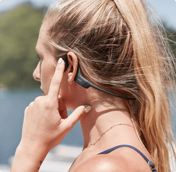 Shokz OpenRun Open Ear Wireless Sports Headphone | Blue Eclipse -Home Appliances 38 S805 ST BL 8