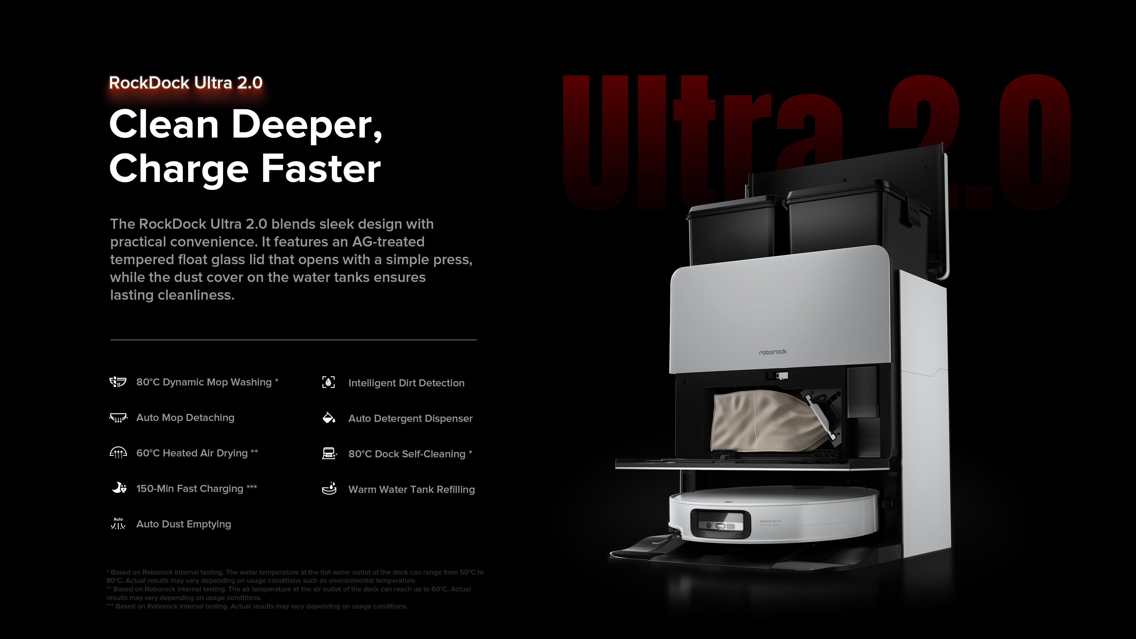 Clean deeper charge faster