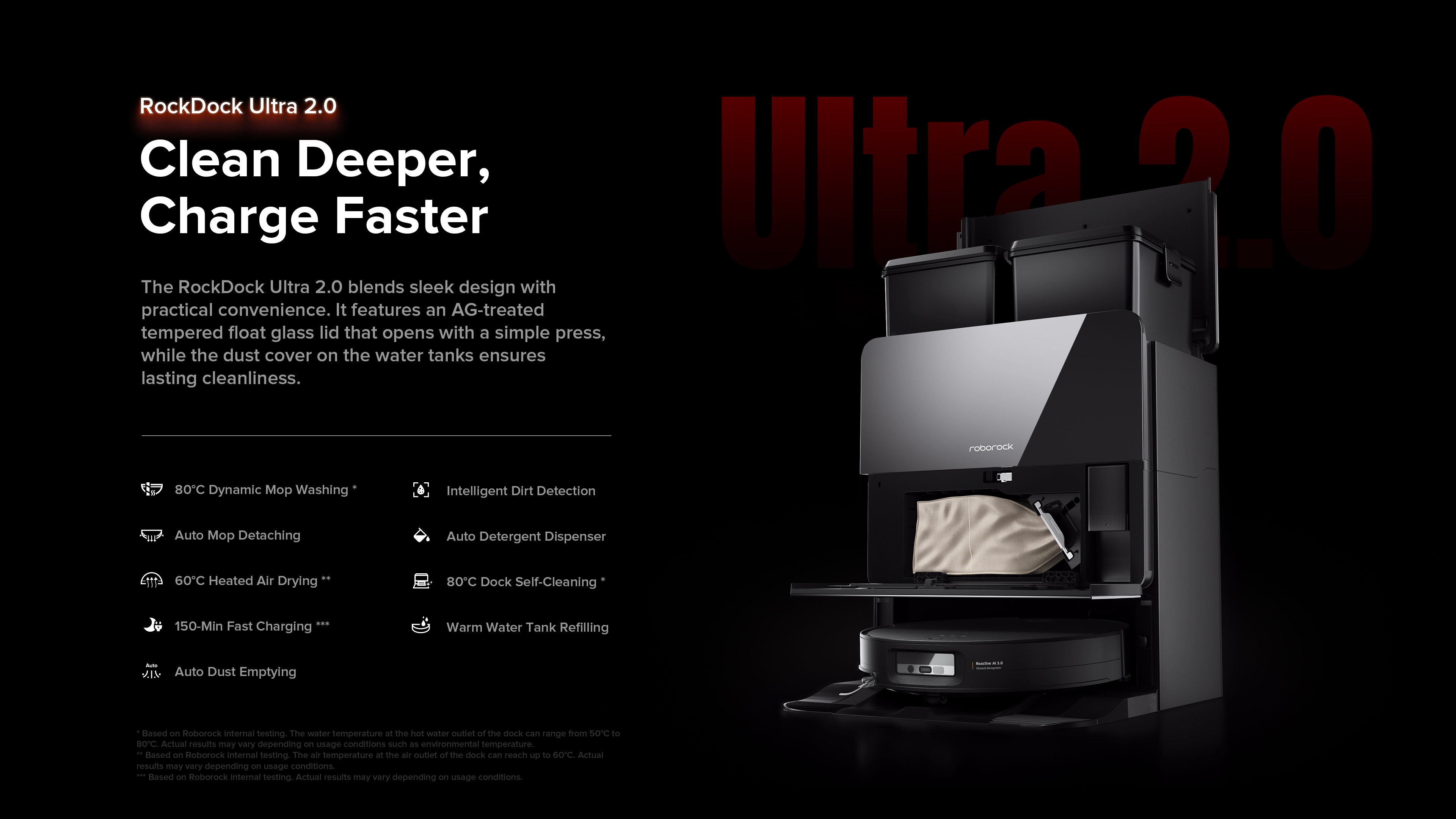 Clean deeper charge faster