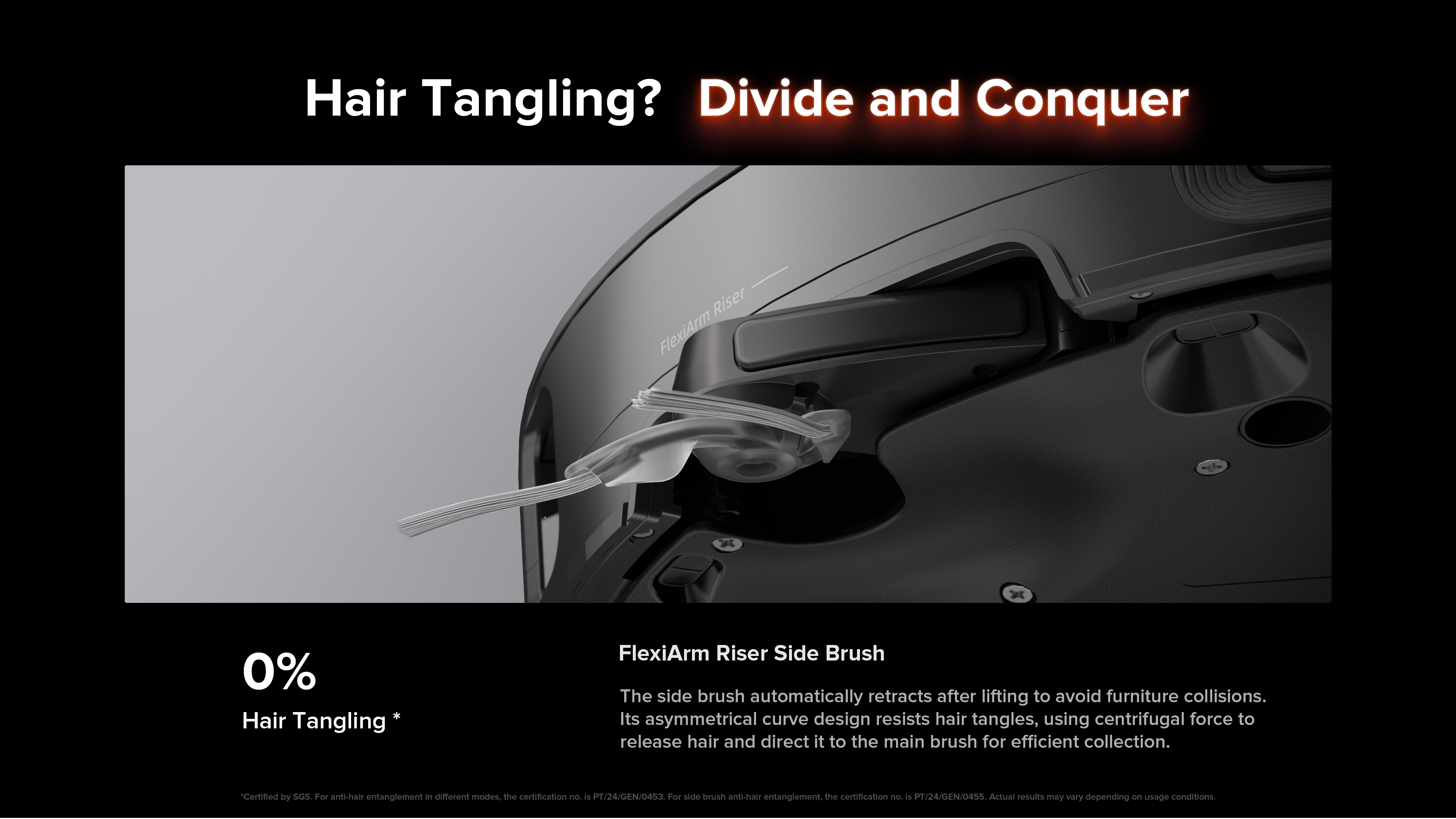 No hair tangling