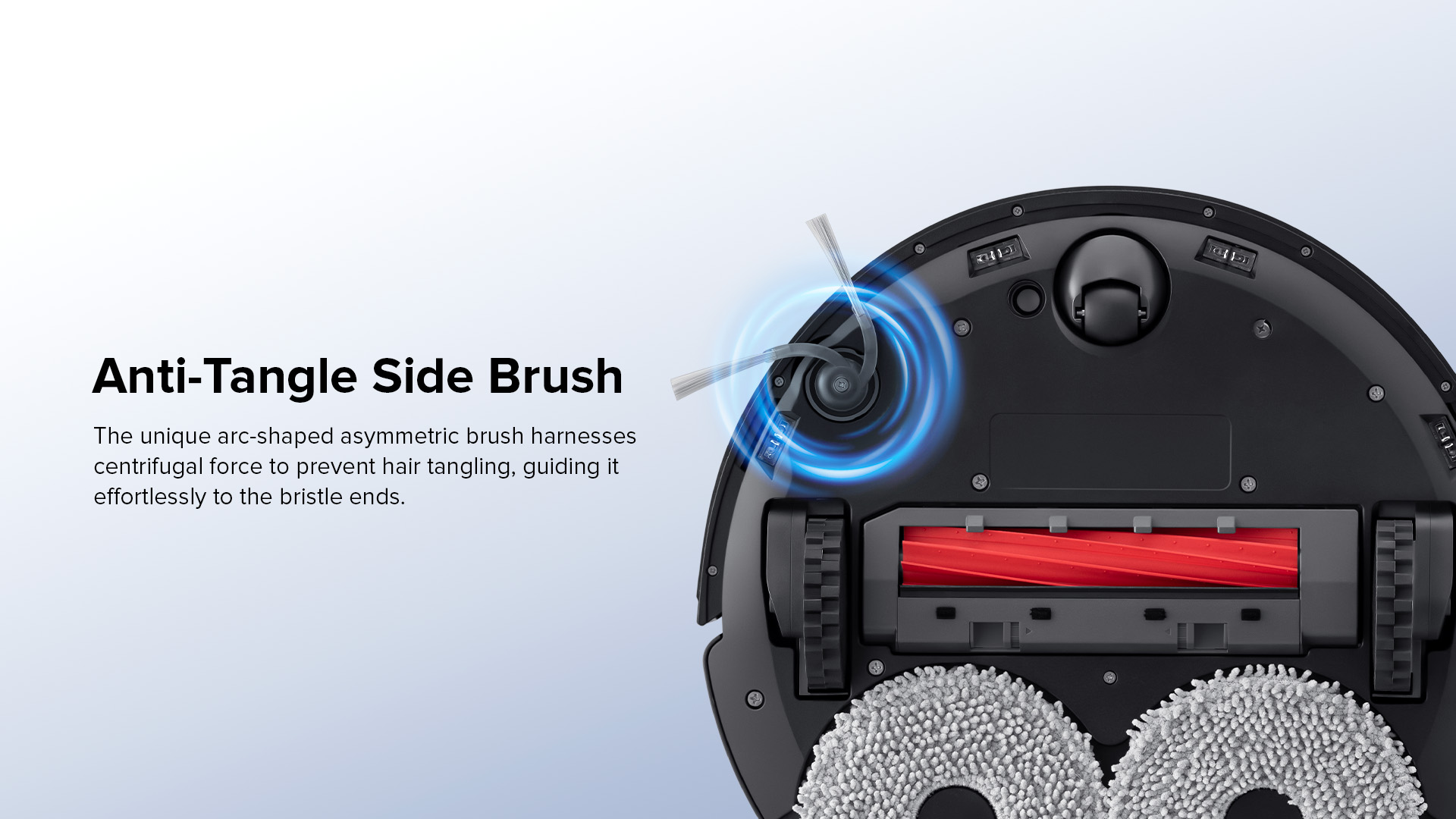 Anti-Tangle Side Brush