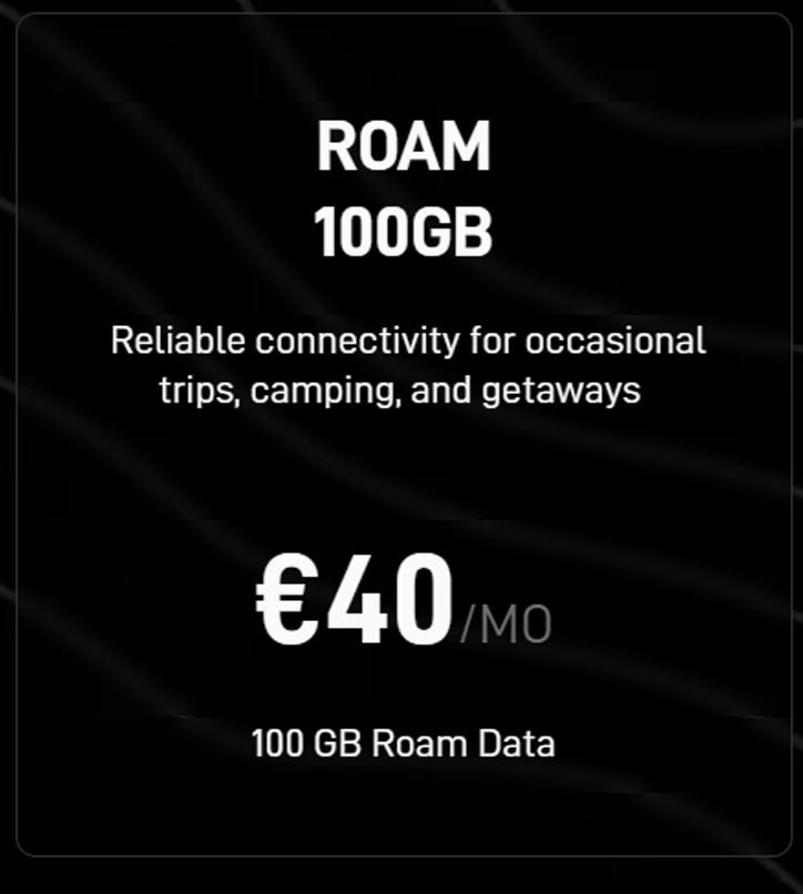 Starlink Roam 100GB