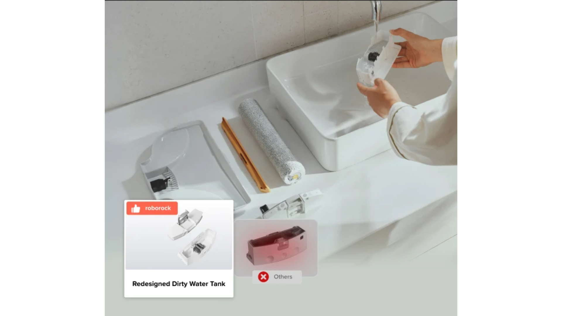 AdaptiLift for brush and mops