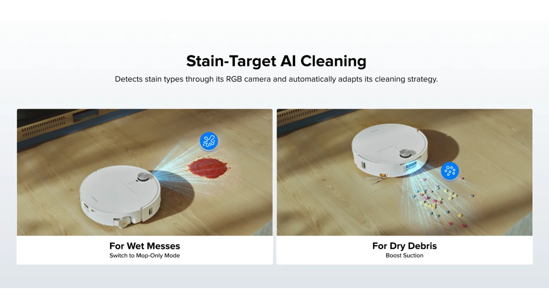AdaptiLift for brush and mops