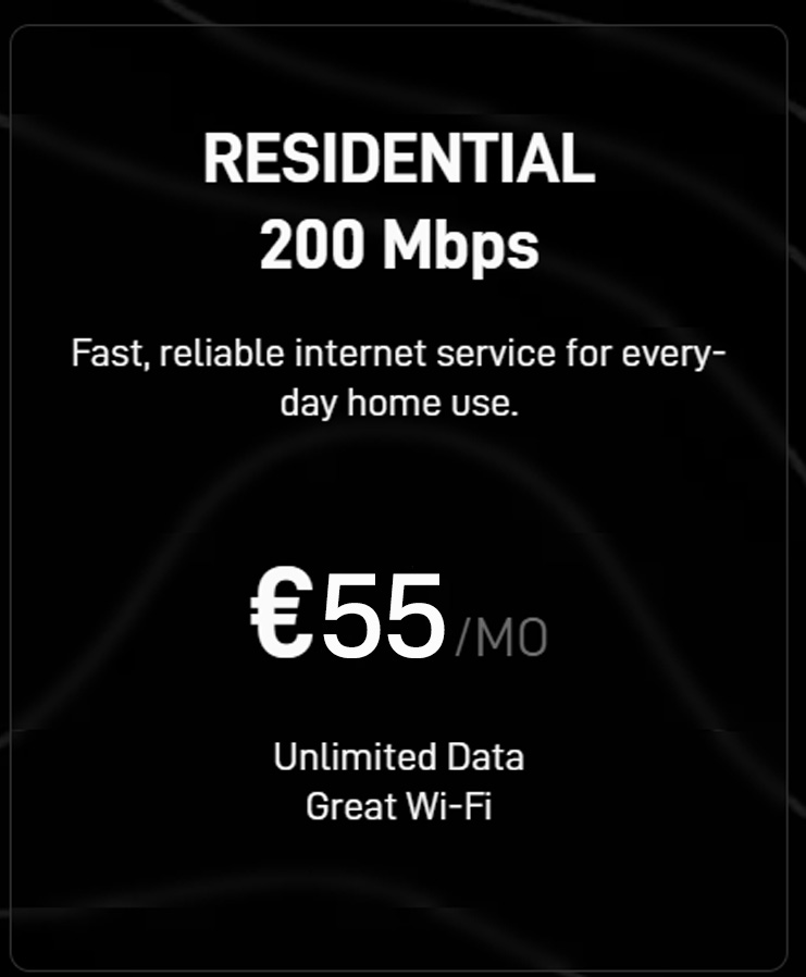 Starlink Residential 200 Mbps