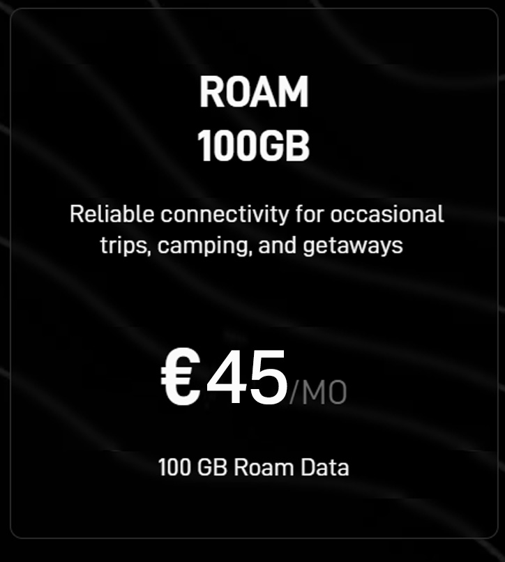 Starlink Roam 100GB