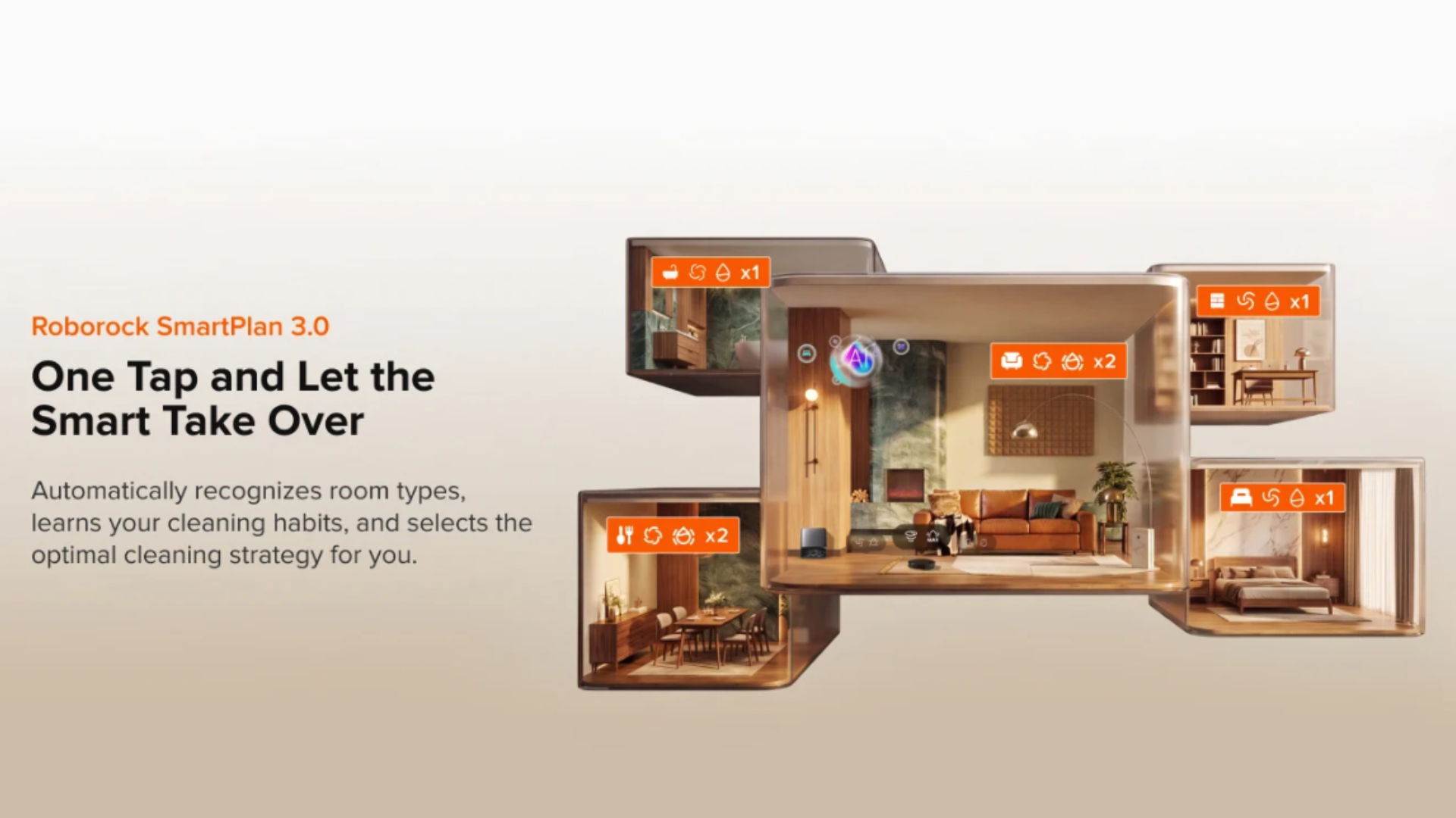 Auto recognition of room types